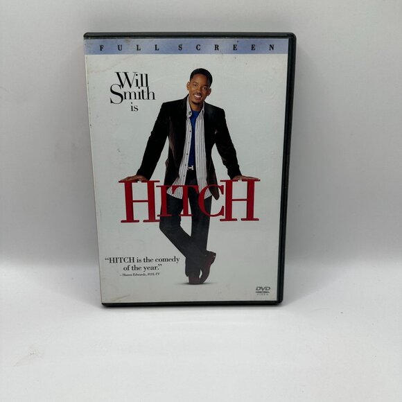 Hitch DVD Starring Will Smith Full Screen Edition Comedy 2005 Columbia Pictures - Picture 2 of 4